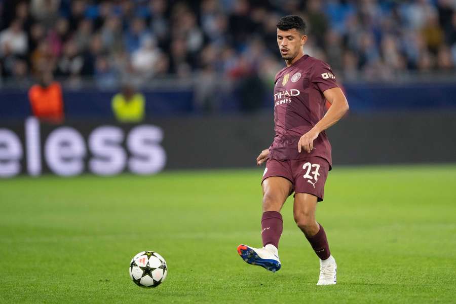 Matheus Nunes, médio internacional português do Manchester City