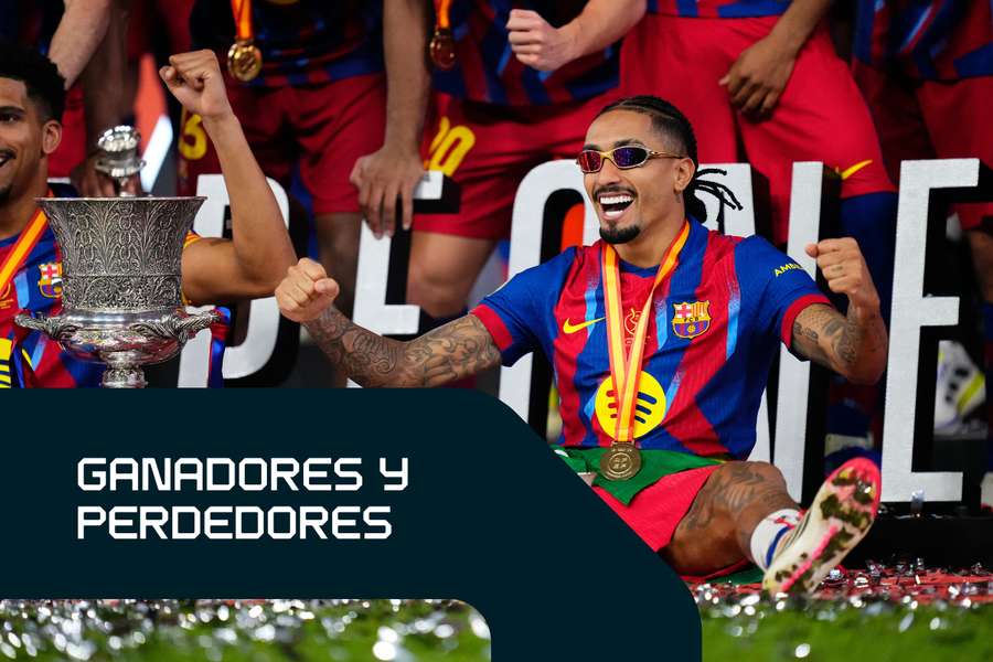 Raphinha fue el MVP del Clásico