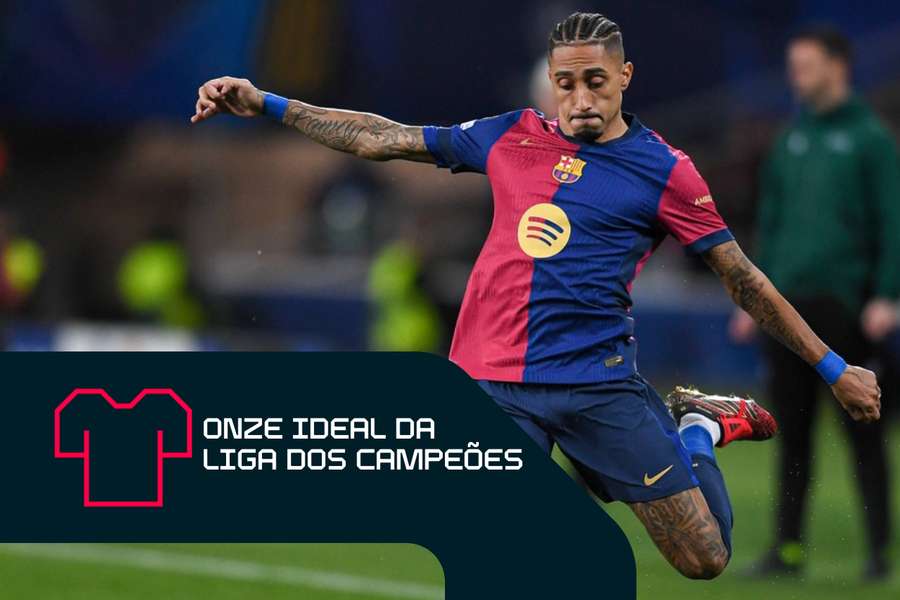 Raphinha tem sido um dos melhores marcadores da Liga dos Campeões