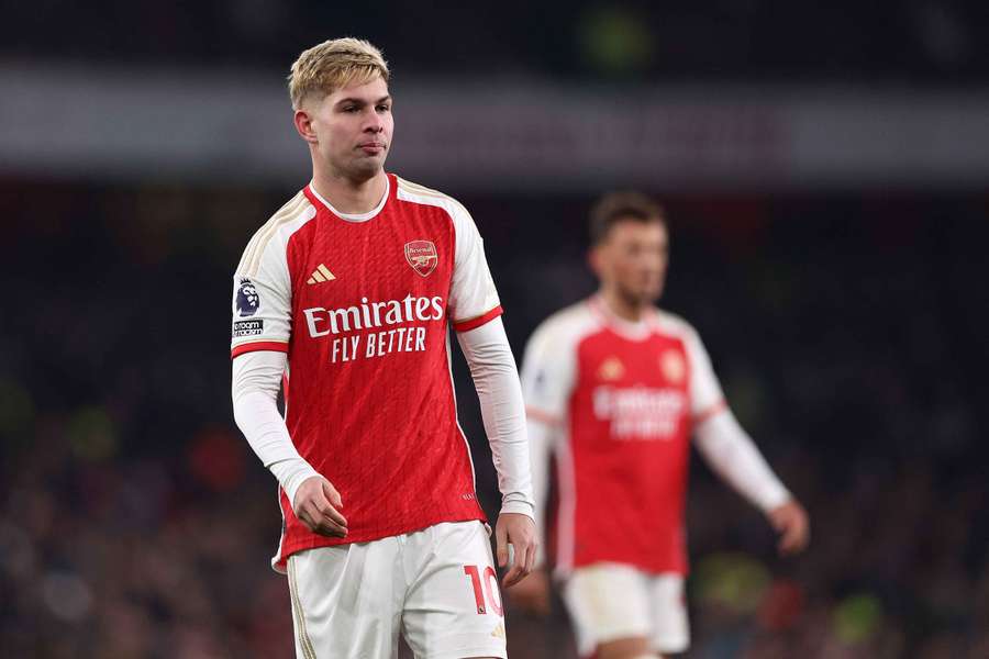 Emile Smith Rowe speelt dit seizoen in het shirt van Fulham