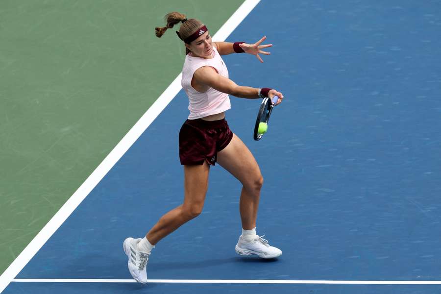 Karolína Muchová zvládla první kolo na US Open.