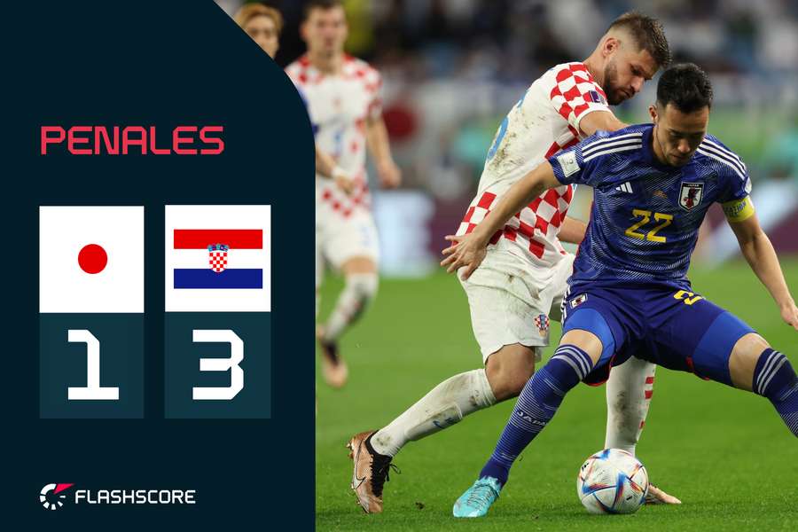 FINAL: Croacia elimina a Japón en la tanda de penales y avanza a los cuartos de final