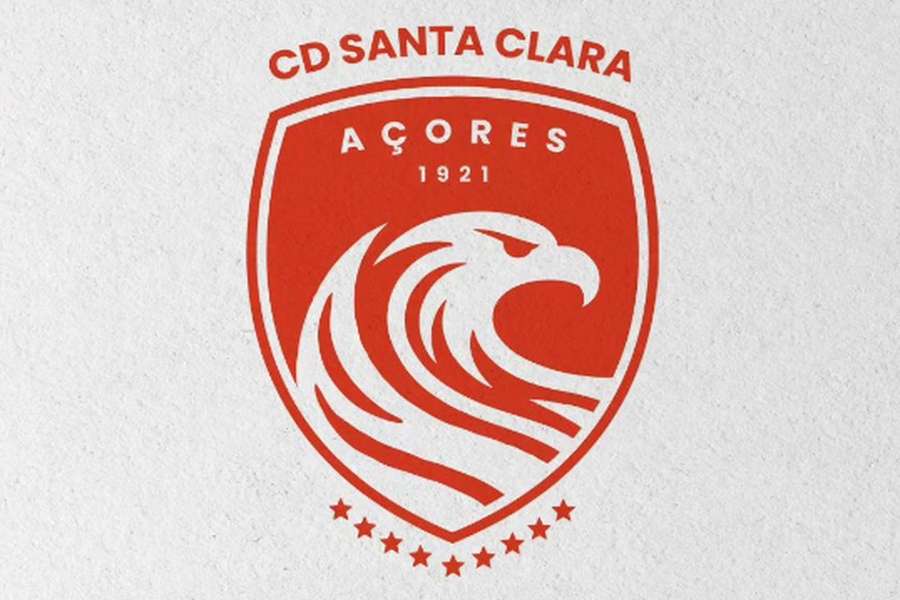 O novo emblema do Santa Clara