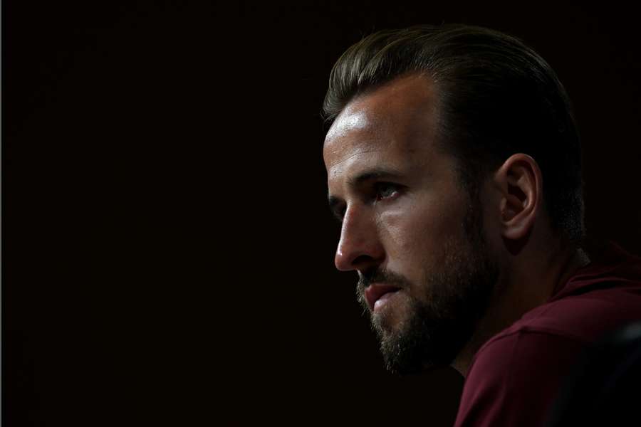 Harry Kane war in der Pressekonferenz vor dem CL-Auftakt zu Gast