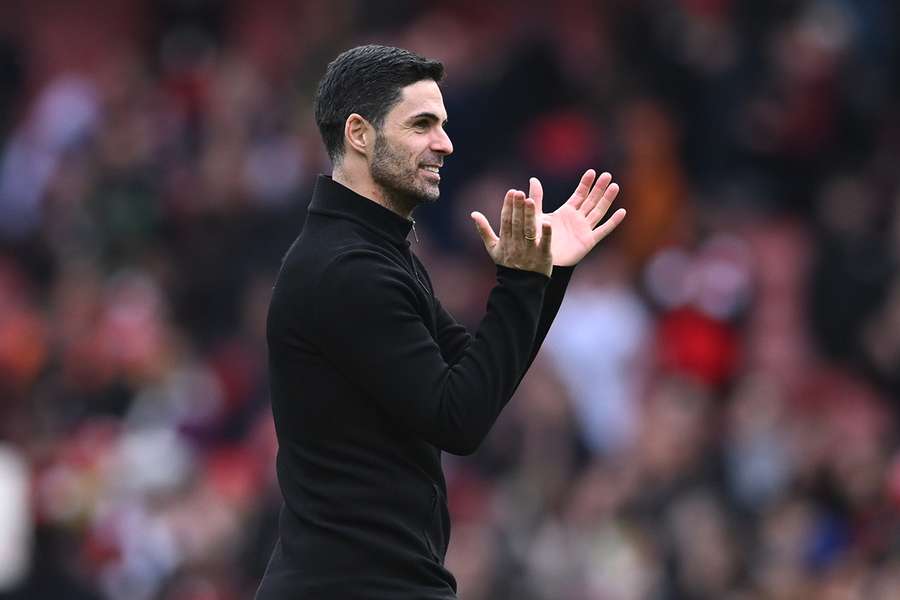 Mikel Arteta's side have control of the title race