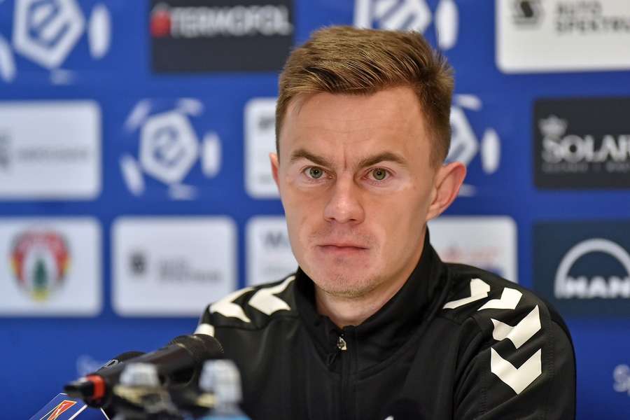 Mateusz Stolarski trener Motoru Lublin: chcemy wygrać z Legią Warszawa