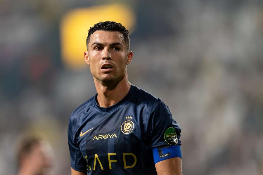 Cristiano Ronaldo im Dress von Al Nassr.