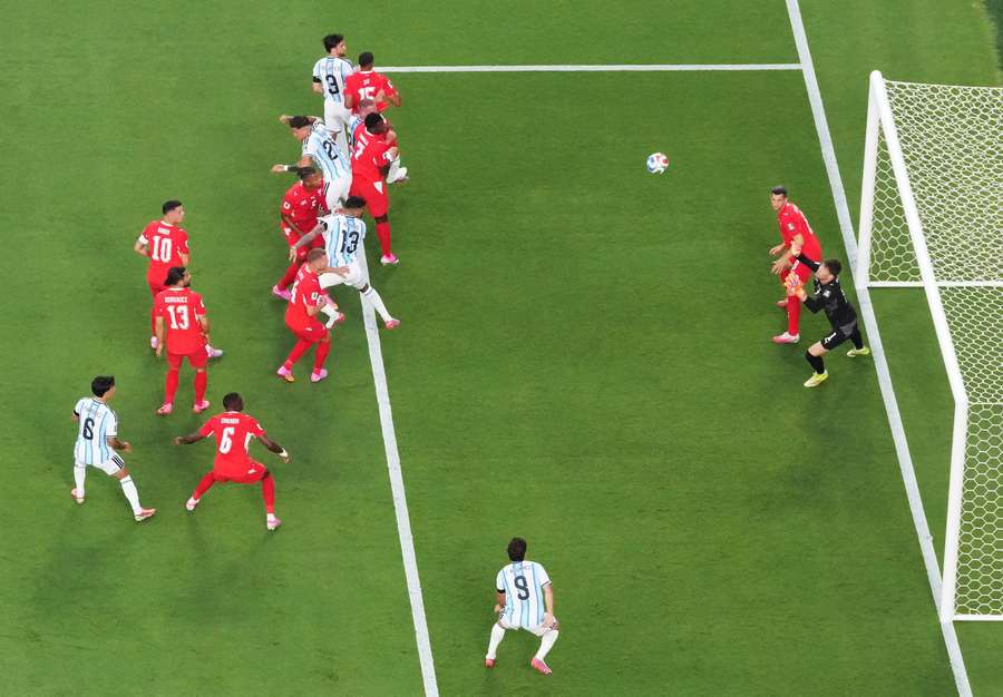 Il gol di Mac Allister