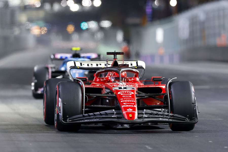 Ferrari com motivos para sorrir em Las Vegas