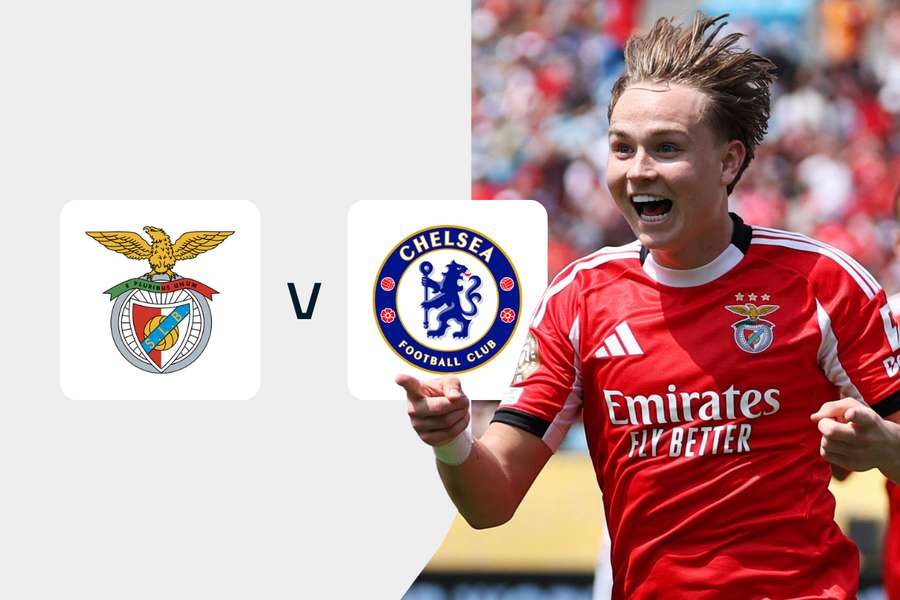 Benfica x Chelsea, sábado
