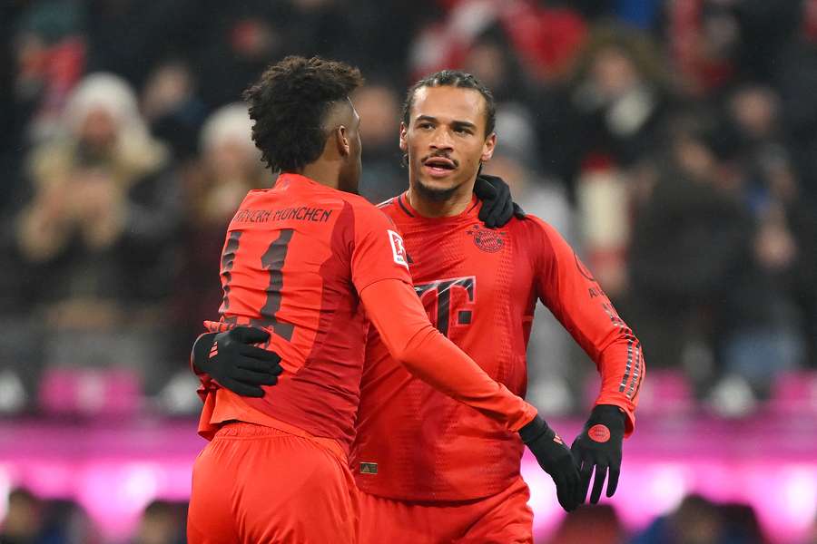 Leroy Sané erzielte einen Doppelpack