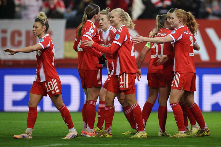 Bayern Munich managed to qualify for the quarter-finals of the UEFA Women's Champions League on Wednesday. Bayern Munich managed to qualify for the quarter-finals of the UEFA Women's Champions League on Wednesday.