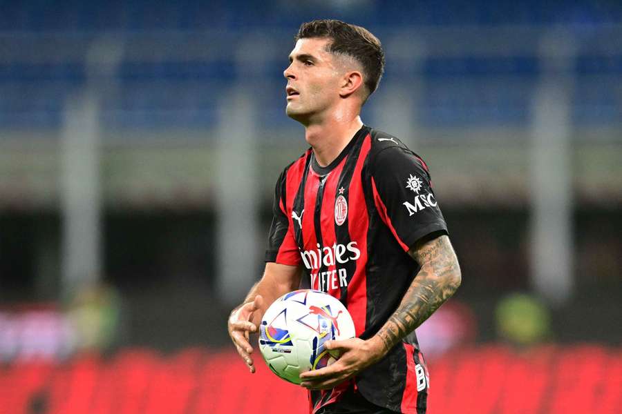 Christian Pulisic, jugador estadounidense del Milan Christian Pulisic, jugador estadounidense del Milan