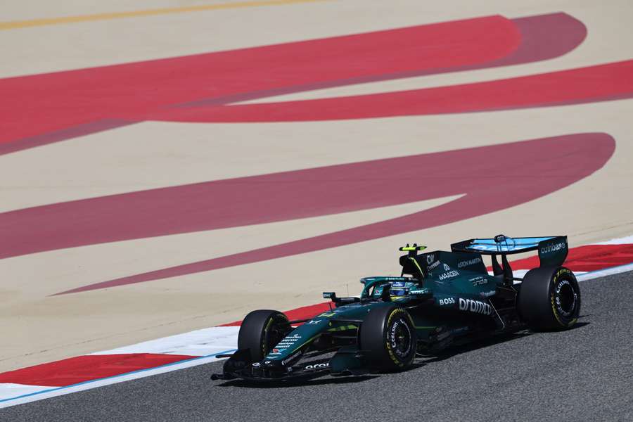 Aston Martin apenas ha rodado en Baréin