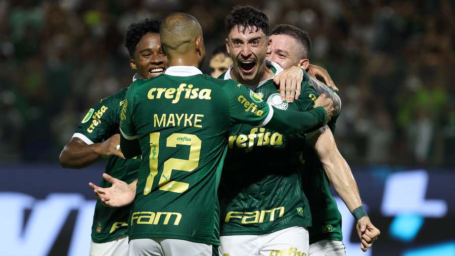 Piquerez fez o quarto gol do Palmeiras