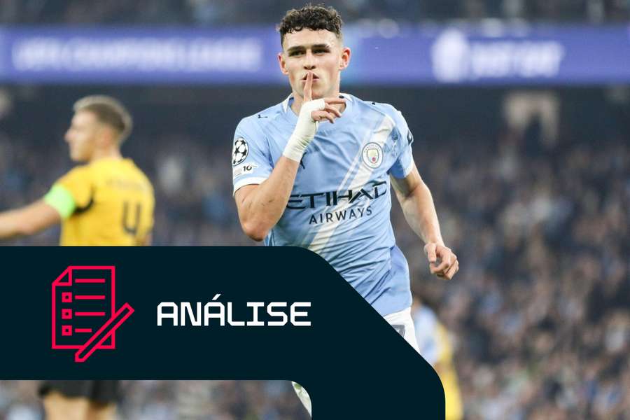 Phil Foden, internacional inglês do Manchester City Phil Foden, internacional inglês do Manchester City