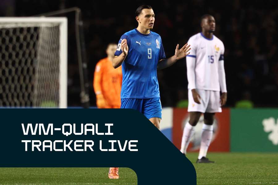 WM-Quali LIVE: Renat Dadashov bringt Aserbaidschan gegen Frankreich in Führung. WM-Quali LIVE: Renat Dadashov bringt Aserbaidschan gegen Frankreich in Führung.