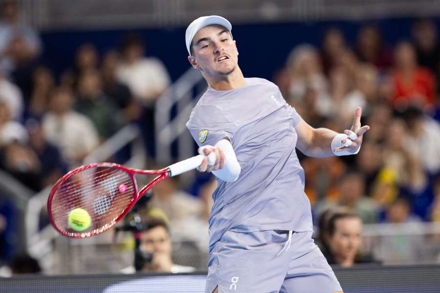 Joao Fonseca, en el Miami Invitational 2025 Joao Fonseca, en el Miami Invitational 2025