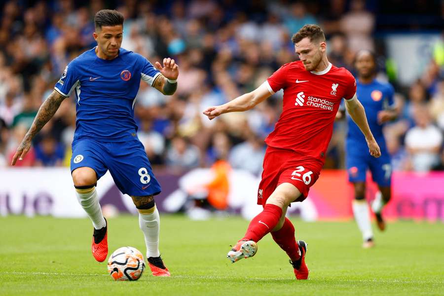Enzo Fernandez var god for Chelsea søndag eftermiddag Enzo Fernandez var god for Chelsea søndag eftermiddag