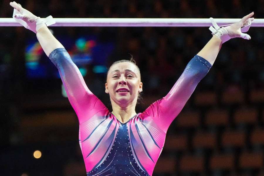 Gymnastka Mokošová skončila v Mersine tretia na bradlách