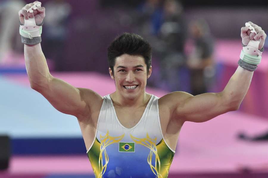 Arthur Nory, atleta da ginástica do Brasil