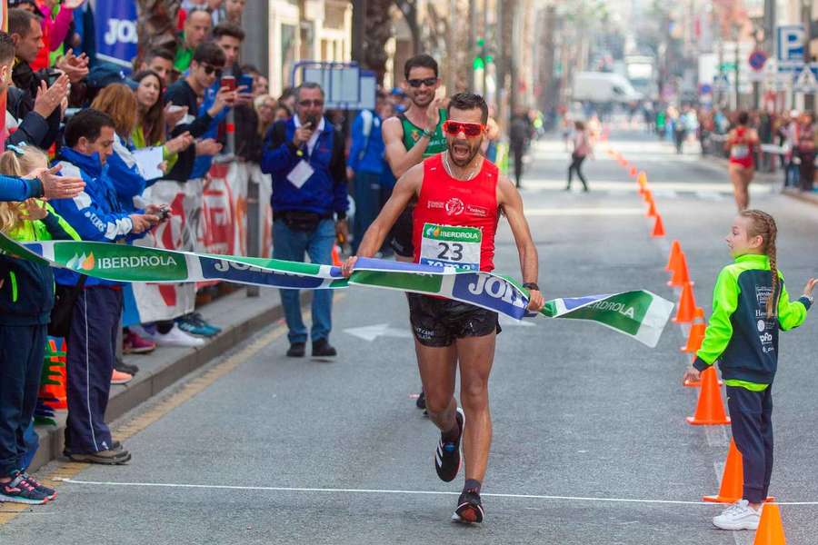 Iván Pajuelo, cuando ganó el campeonato de España en 2020