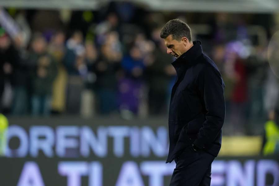 Thiago Motta après le match contre la Fiorentina.