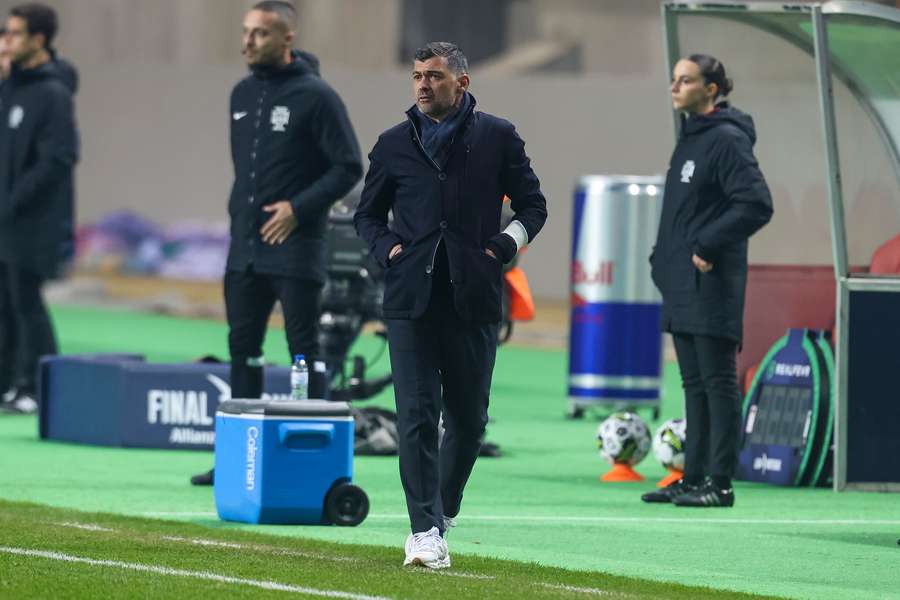 Sérgio Conceição: "Ajustámos ao intervalo, a partir daí não me lembro de ocasiões do Sporting"