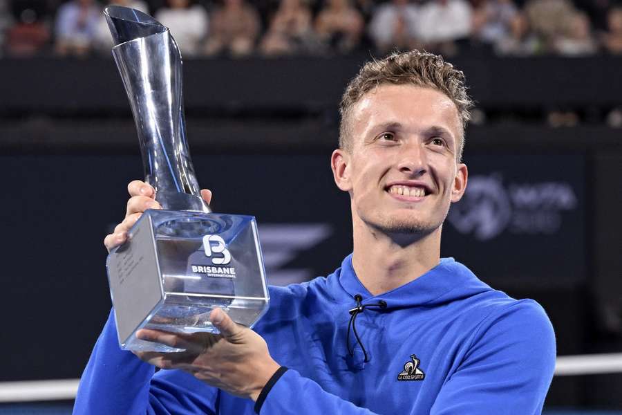 Jiří Lehečka získal i druhou trofej na australské půdě.