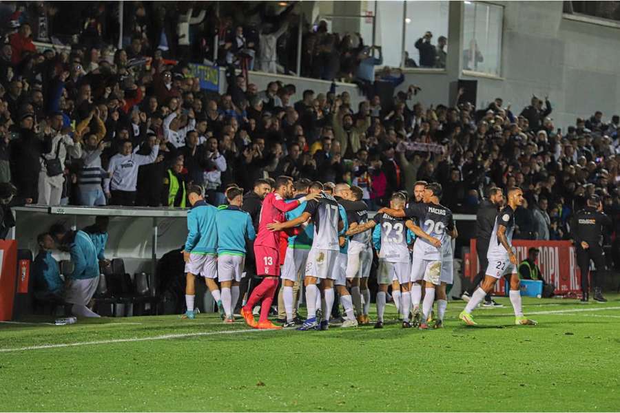 El Ceuta llega a los octavos de final de la Copa del Rey