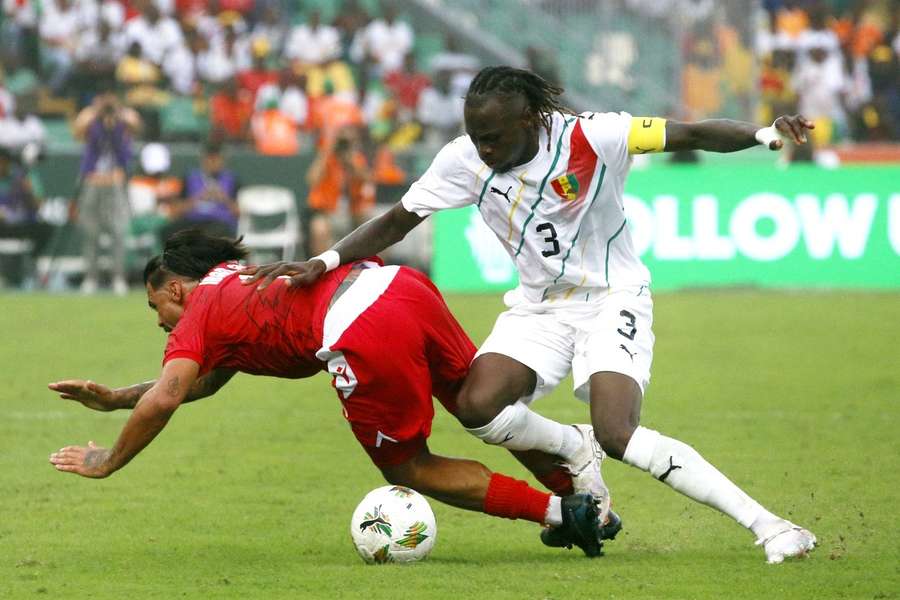 Nach hartem Kampf setzte sich Guinea gegen den Namensvetter mit 1:0 durch.