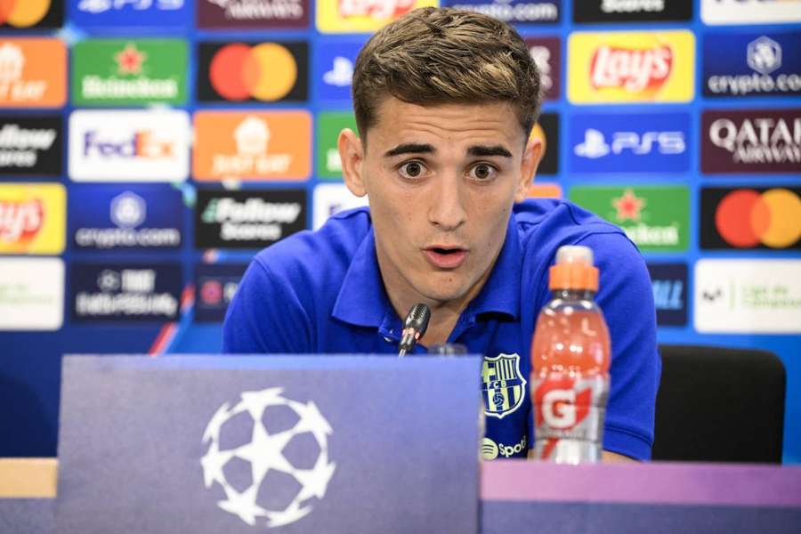 Gavi, jugador del Barça