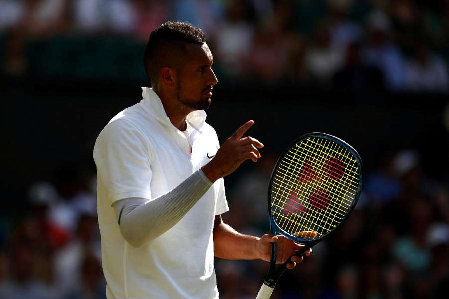 Nick Kyrgios chegou à final de Wimbledon no ano passado, mas está numa corrida contra o tempo para estar apto para o torneio que começa no próximo mês