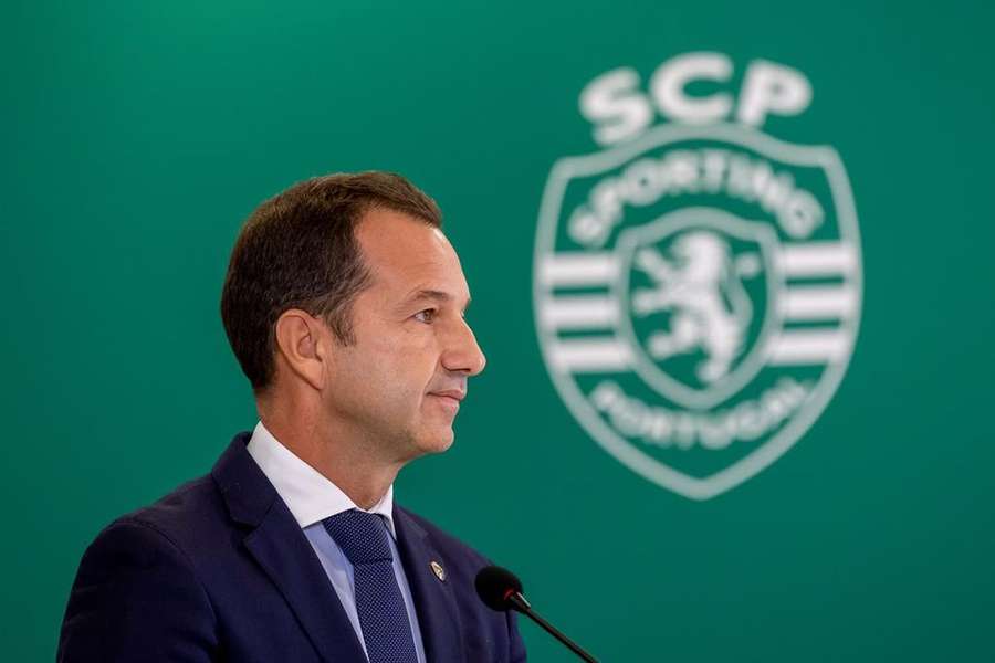 Frederico Varandas, presidente do Sporting