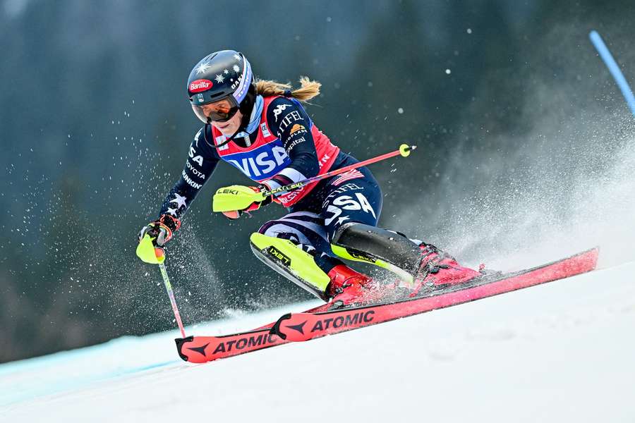Shiffrinová si jede pro malý glóbus. Shiffrinová si jede pro malý glóbus.