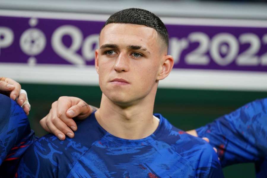 Phil Foden has played only 19 minutes for England so far at the World Cup.