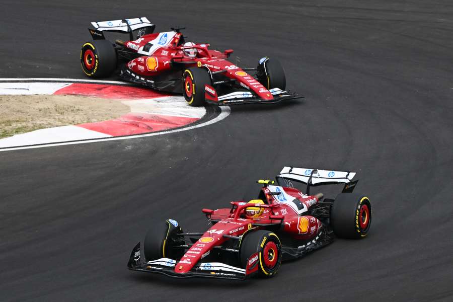 Hamilton et Leclerc ce dimanche.