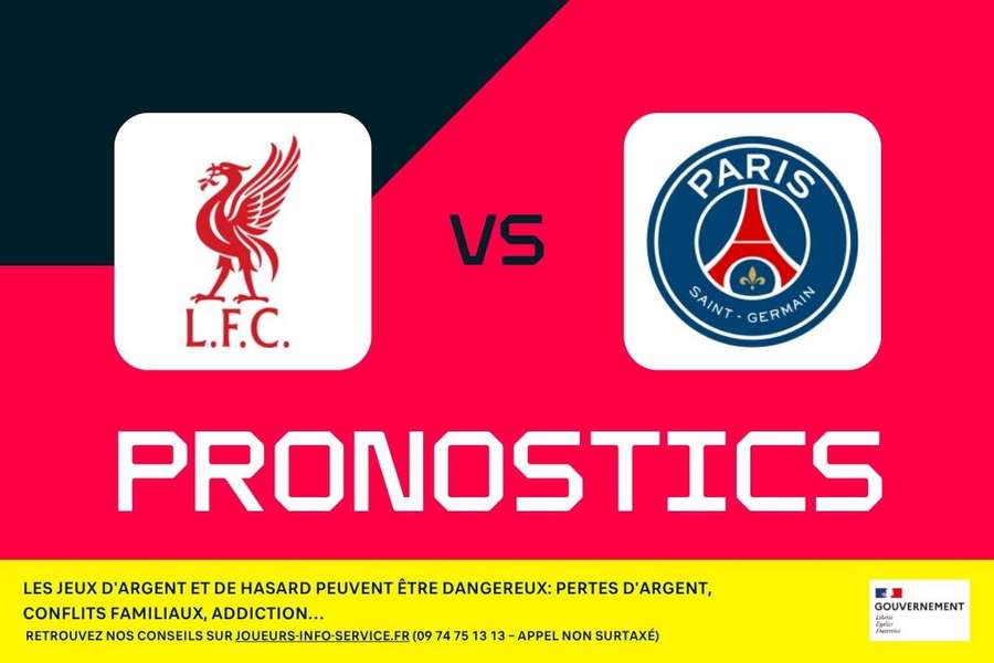 Liverpool - PSG : Pronostics, meilleurs paris et cotes (Ligue des champions)