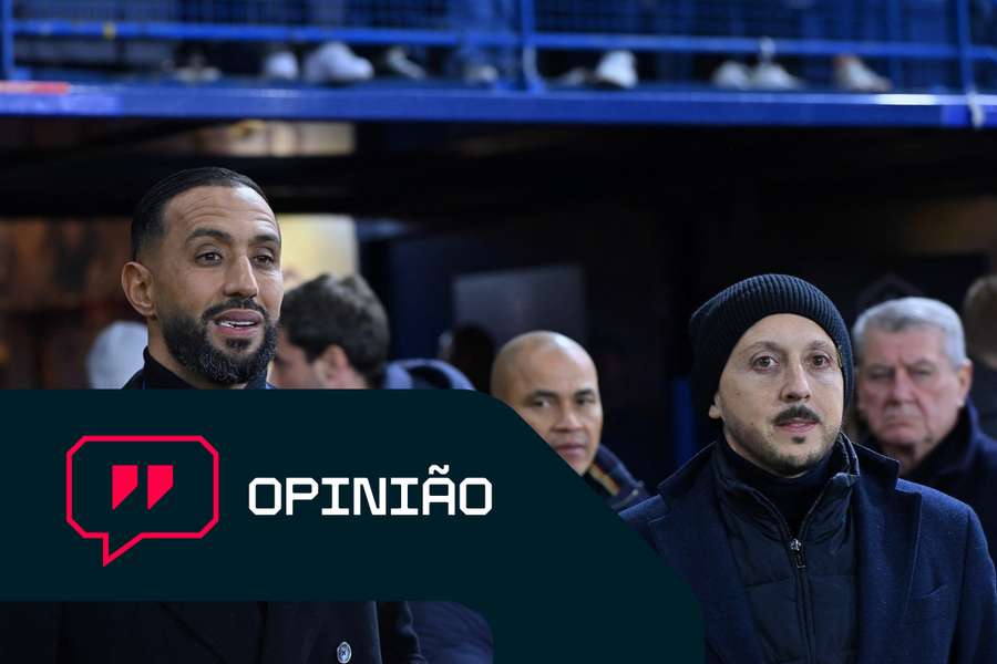 Medhi Benatia e Pablo Longoria em Bruges Medhi Benatia e Pablo Longoria em Bruges