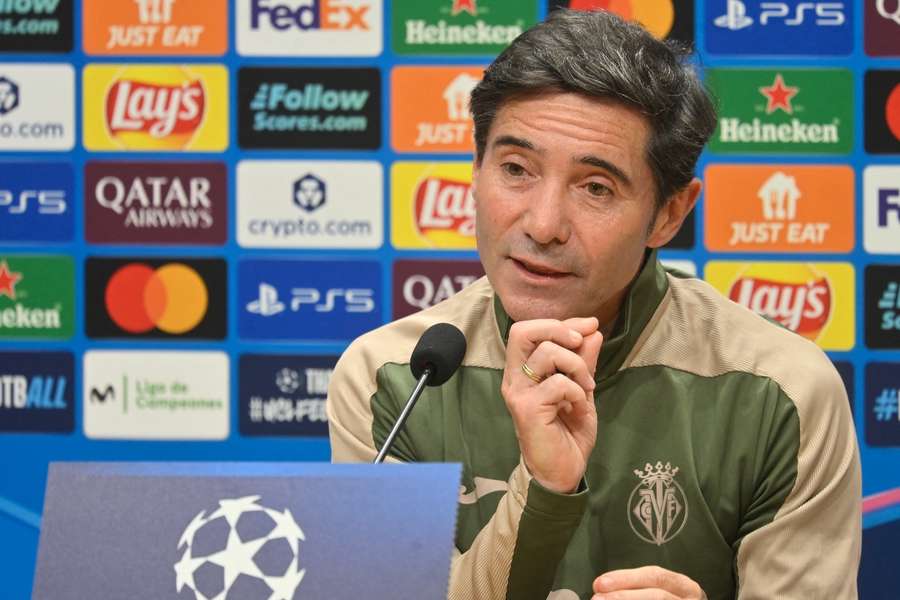 Marcelino, en rueda de prensa