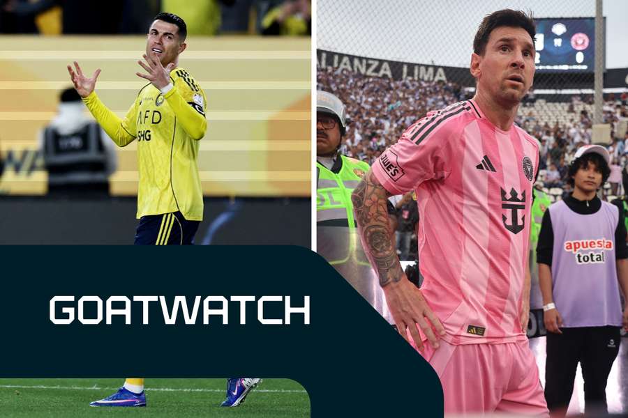 GOATwatch: Der wöchentliche Vergleich zwischen Cristiano Ronaldo und Lionel Messi