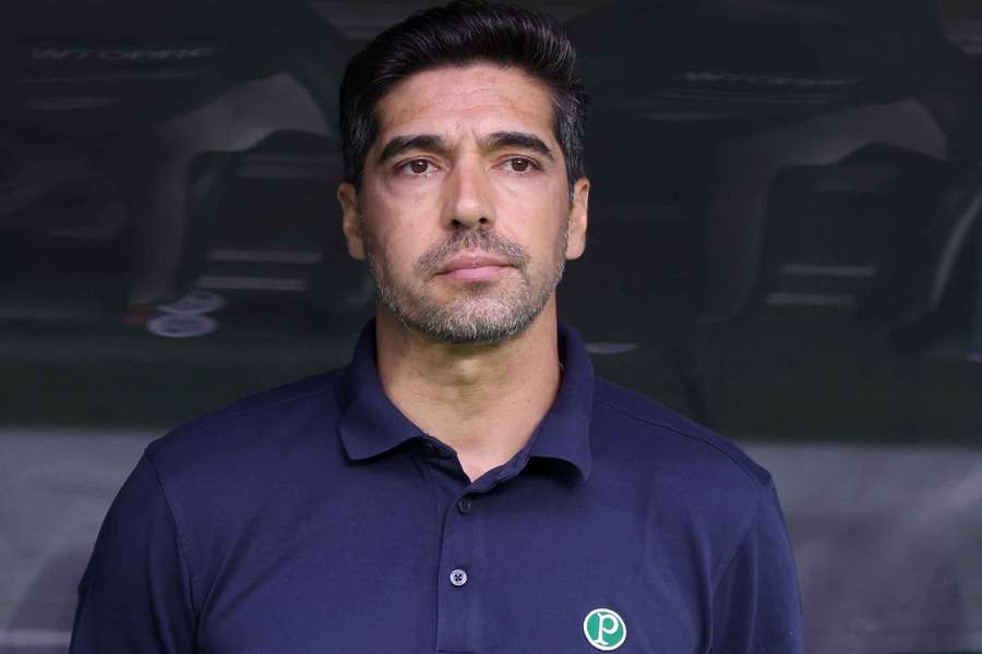 Abel durante clássico contra o Santos pela Série A Abel durante clássico contra o Santos pela Série A