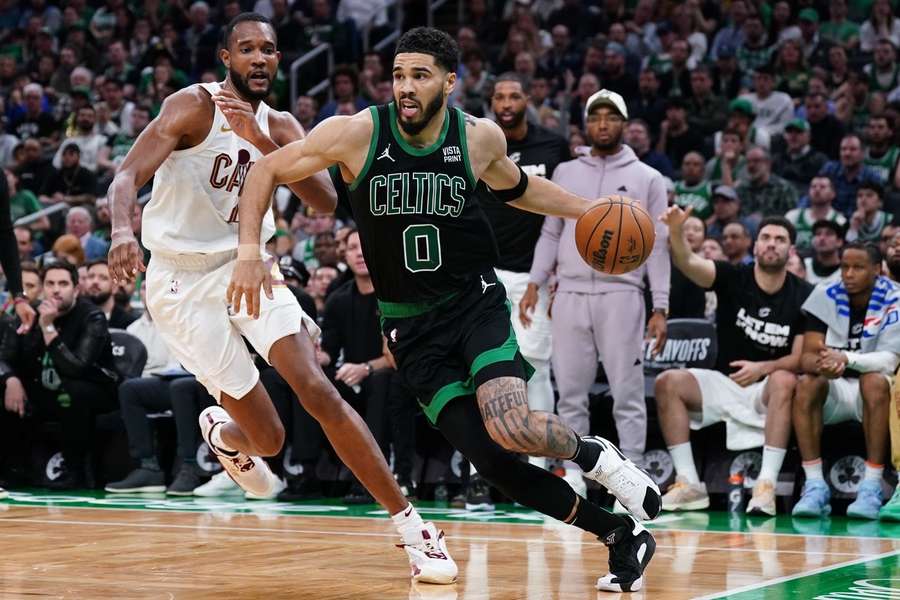 Jayson Tatum byl v zápase proti Clevelandu nejužitečnějším hráčem.