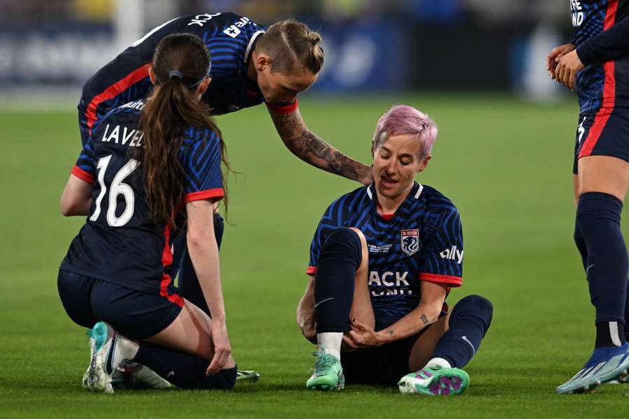 Rapinoe se despide del fútbol con lesión y derrota en final de liga estadounidense