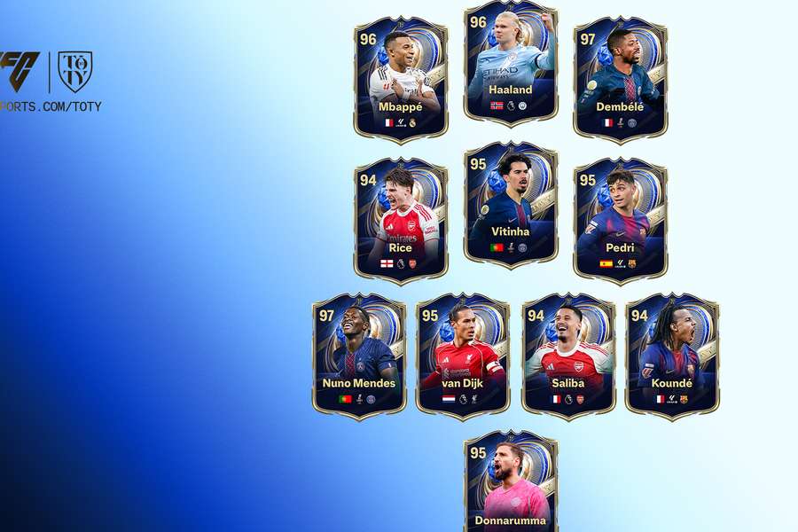 O melhor onze masculino