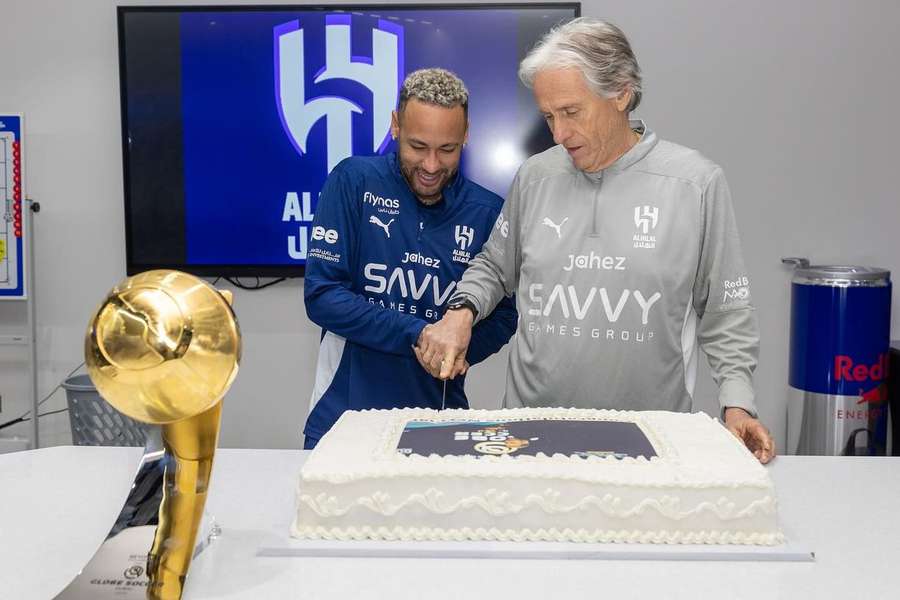 Neymar și Jorge Jesus la Al Hilal