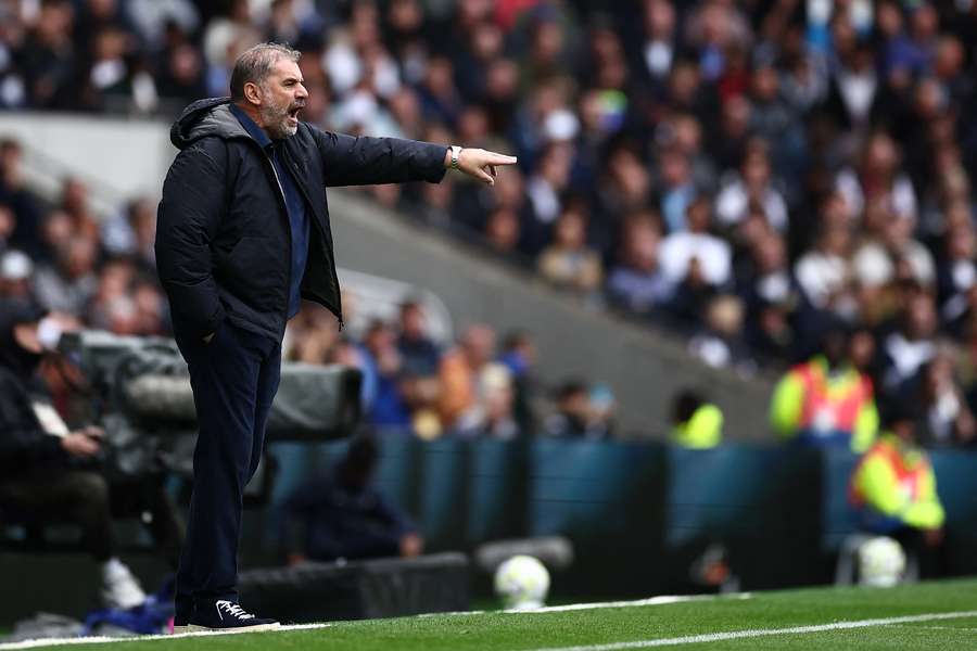 Tottenham Hotspur head coach Ange Postecoglou