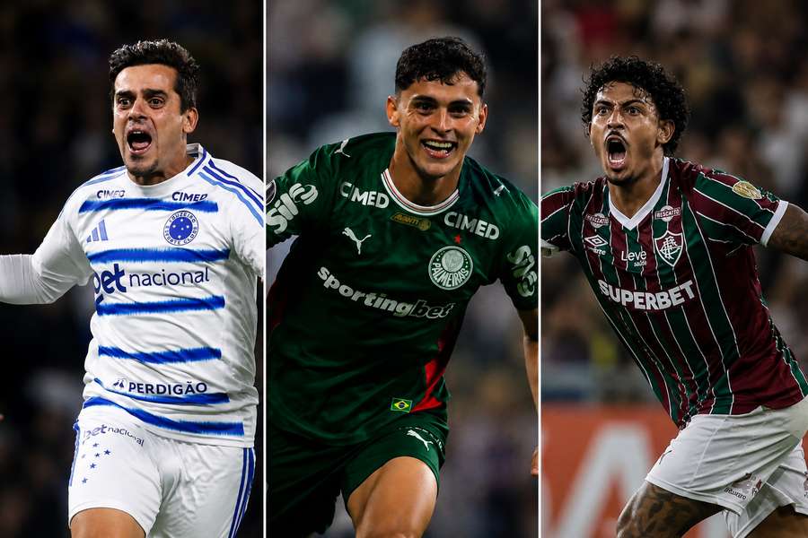 Fagner, Ramon Sosa e John Kennedy em ação pela Libertadores 