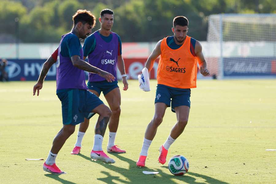 Treino da seleção portuguesa Treino da seleção portuguesa