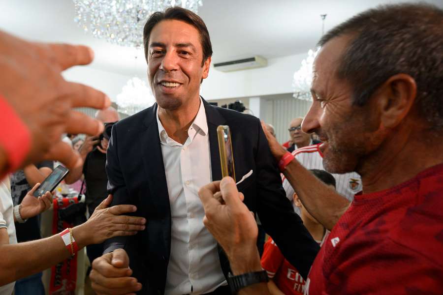 Rui Costa, presidente do Benfica